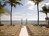 Ocean Sky Hotel and Resort, Fort Lauderdale — Lobby : Marble floor with crystal chandelier