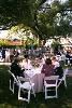 Happy Trails Catering Wedding Hall, Pasadena — Our garden accomodates 250 seated guests or up to 300 for a cocktail reception.