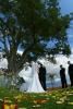 Prairie Star Restaurant, Bernalillo — Ceremony overlooking golf course.