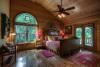 Tuckaway Ridge Mountain Cabin, Blue Ridge — Tuckaway Ridge Master Bedroom - King Bed