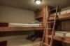 Tuckaway Ridge Mountain Cabin, Blue Ridge — Tuckaway Ridge - Bunk Room - 2 standard size single beds 72", 2 "cut" single beds 57"
