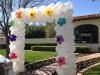 The Balloon People, Scottsdale — This is our column structure.  Always creates a statement and looks great!  Different designs and colors changes the look of this drastically.