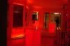 The Balloon People, Scottsdale — We love lighting.  This event was totally red!