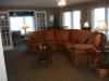 Meeting Room, Eagle's View Bed & Breakfast, Fort Pierre — Garden Level family room with additional seating can accommodate up to 20 guests with a bar area for set up and snacks.