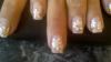 Masteller & Co. Hair Studio, Williamsport — Daisy hand drawn nail art