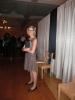 From Menus to Venues, Saint John — Our lead planner making sure the reception was going according to the schedule. This way none of the scheduled events (cake cutting, bouquet toss etc.) are forgotten!