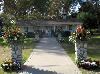 White House and Garden Courtyard, Calamigos Equestrian, Burbank