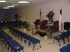 The Iris Room, Belmont — The room is just as easy a meeting room. This set up is for a church.