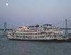San Francisco Belle, Hornblower Cruises & Events, San Francisco — The beautifully renovated Belle is the crown jewel of San Francisco Bay. From bow to stern her decks are a grand expression of Art Nouveau. This stern wheeler features three enclosed decks, a spacious sun deck and complete wrap around decks that fulfill all your event destination needs from trade shows to cocktail parties. For groups of 250 to 600 guests per deck, she is a San Francisco landmark. Her presence on the bay will capture your imagination with it's grandeur and style that is uniquely San Francisco.