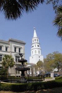 The Beautiful Fountain in Charleston South Carolina